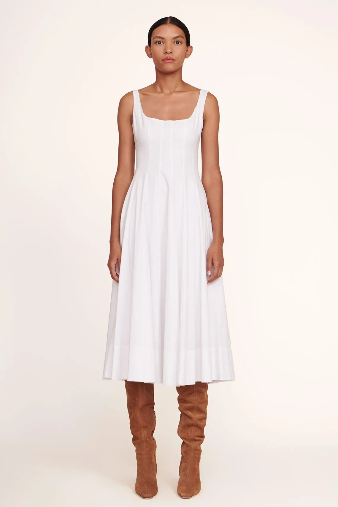 WELLS DRESS WHITE