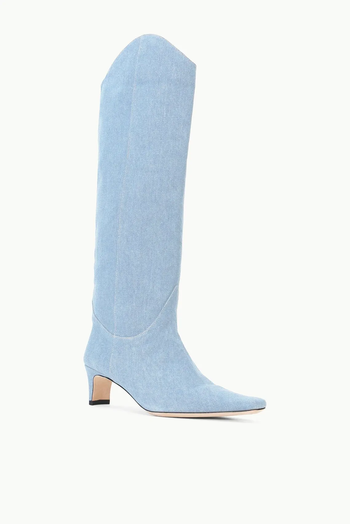 WESTERN WALLY BOOT DENIM BLUE